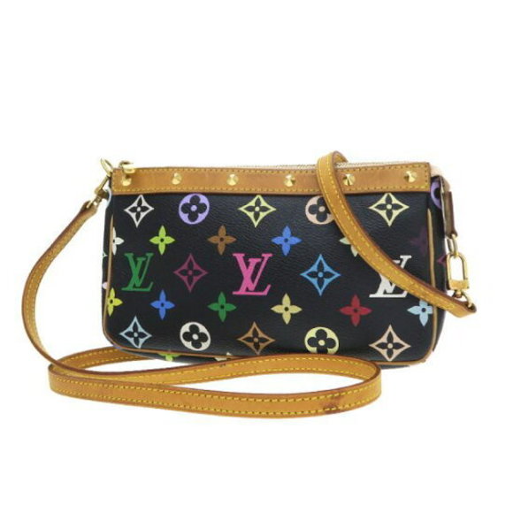 Louis Vuitton Multicolor Accessory Pouch Long Strap - Picture 1 of 9